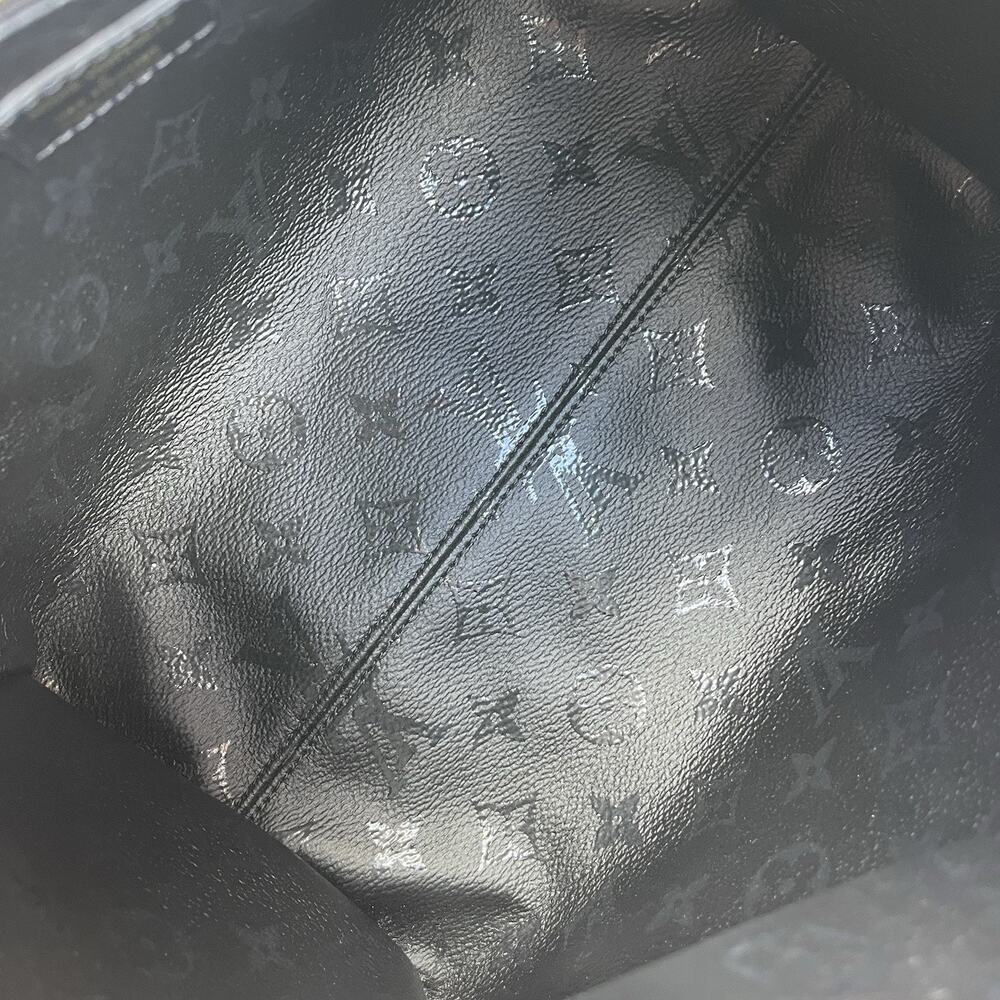 Louis Vuitton Speedy Bandouliere 25 Urs Fischer Black And Red Velvet And Leather - Picture 11 of 14